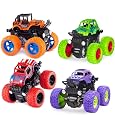 MonotrakStudio Dinosaur Monster Truck Toy Set for Boys & Girls